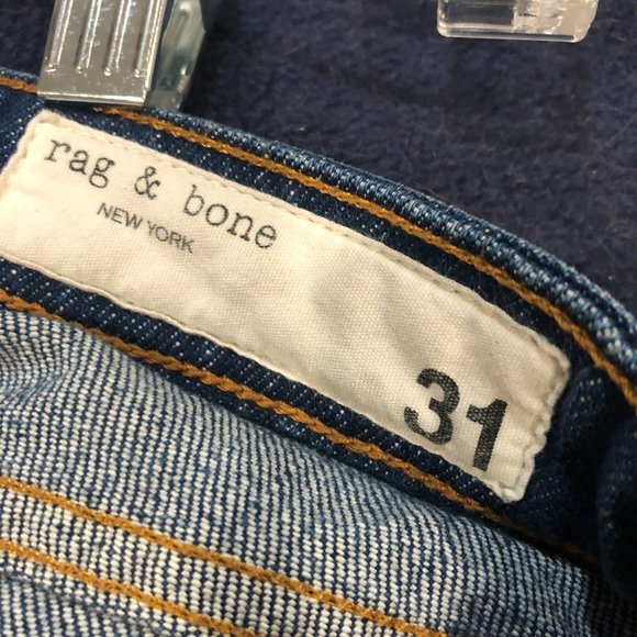 Rag & Bone Dre Low Rise Slim Boyfriend Magnus Jean - Picture 8 of 10